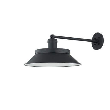 Kaspars 1 Light Wall Sconce 11 Inch Tall and 16.25 Inch Wide by Troy - B7911-TBK/SBK