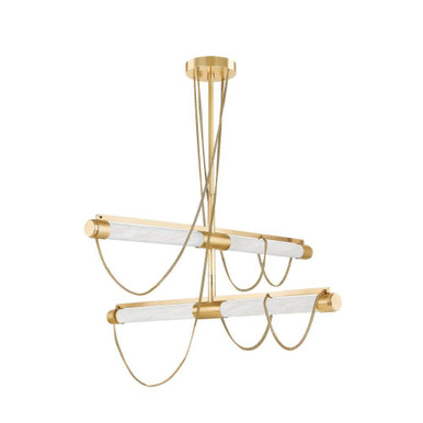 Lariat 4 Light Mini Chandelier by Corbett - 463-49-VB