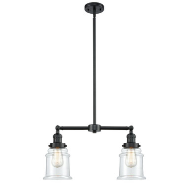 Canton 100W 2 LED Stem Adjustable Island 10 and 21 Inch Wide by Innovations - 209-OB-G182-LED
