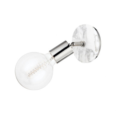 Chloe 1 Light Wall Sconce 9.5 Inch Tall by Mitzi - H110101B-PN