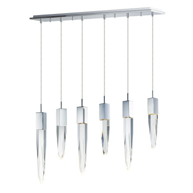 Quartz 36W 6 LED Light Oversized Pendant by ET2 - E31245-20