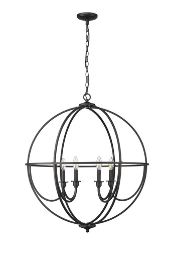Artemis 6 Light Chandelier 34.38 Inch Tall and 30 Inch Wide by Millennium - 12306