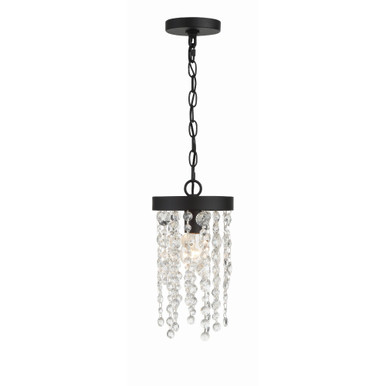 Winham 1 Light Small Pendant by Crystorama - WIN-610-BF-CL-MWP