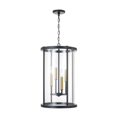 Davis 4 Light Pendant 25.25 Inch Tall and 14.75 Inch Wide by Capital - 358341ER