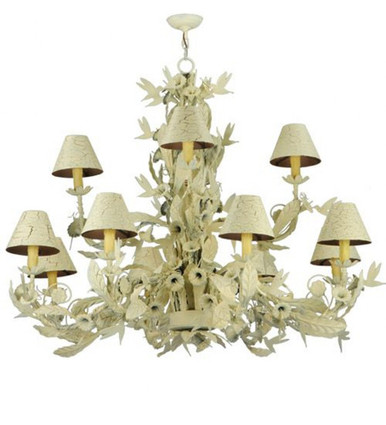 Le Printemps 12 Light Chandelier 54 x 52 Inches Wide by Meyda Tiffany - 137289