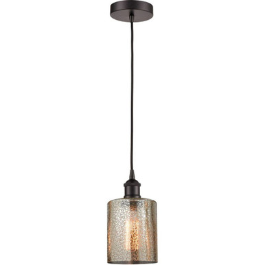 Cobbleskill 100W 1 LED Cord Mini Pendant 9X5 Inch Wide by Innovations - 616-1P-G11-LED