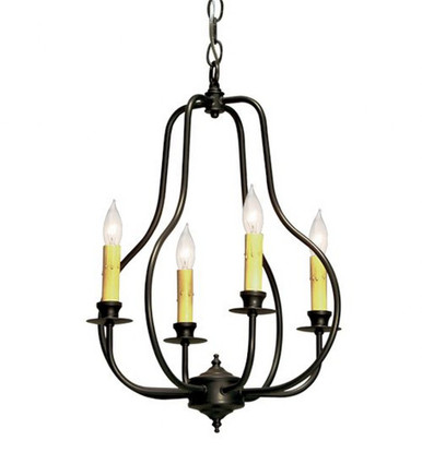 Epare 4 Light Chandelier 21 Inches Tall and 15 Inches Wide by Meyda Tiffany - 115627