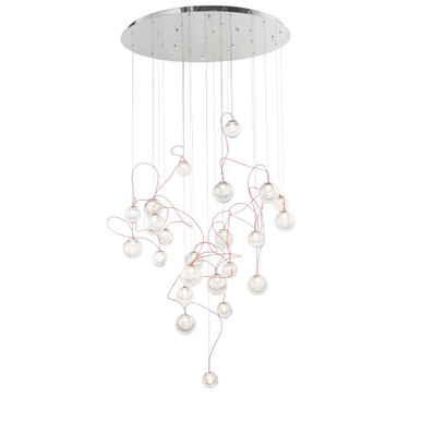 Bobble 36W 24 LED Oversized Pendant by ET2 - E20658-91PC