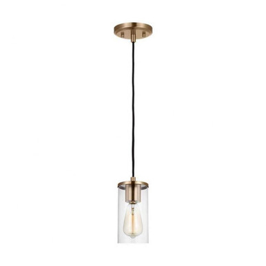 Zire 1 Light Mini Modern Pendant by Visual Comfort Studio - 6190301-854