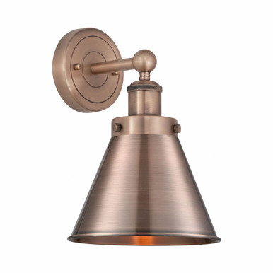 Appalachian 1 Light Wall Sconce 11.63 Inch Tall by Innovations - 616-1W-AC-M13-AC