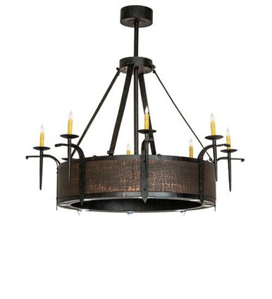 Costello 8 Light Chandelier 42 x 52 Inches Wide by Meyda Tiffany - 244936