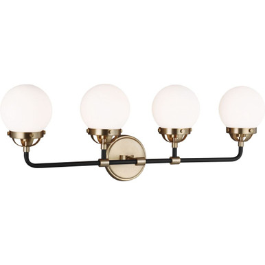 Cafe 4 Light Vanity Light by Visual Comfort Studio - 4487904