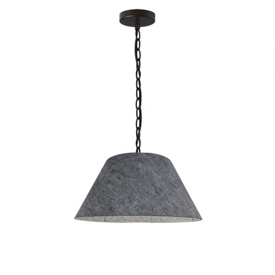 Brynn 1 Light Medium Pendant by Dainolite bry-s-bk-500 - bry-s-bk-500