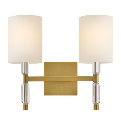 Anika 5W 2 LED Bath Vanity 12.25 Inch Tall and 14 Inch Wide by Hinkley - 57612LCB