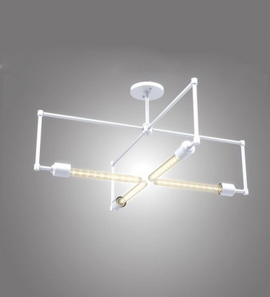 Pronograde Four Light Semi Flush Mount 14.5 x 32 In by Meyda Tiffany - 234204