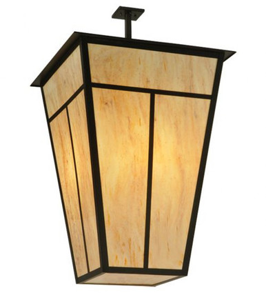 T Mission 6 Light Square Pendant 60.5 x 51 Inches by Meyda Tiffany - 134887