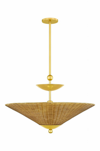 Perilla 1 Light Large Pendant by Mitzi - H968701-AGB