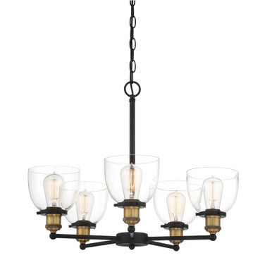 Bryson 5 Light Medium Chandelier by Designers Fountain - 92685-vb