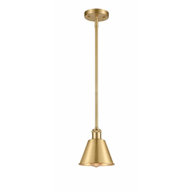 Smithfield 1 Light Mini Pendant 7.5 Inch and 6.5 Inch Wide by Innovations - 516-1S-SG-M8