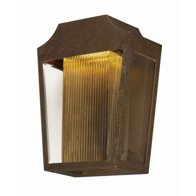 Villa 1 Light Wall Sconce 12.25 Inch Tall by Maxim - 85632CL