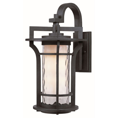 Oakville 1 Light Outdoor Wall Lantern 14.25 Inch Tall by Maxim - 30484WGBO
