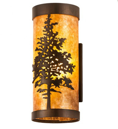 Tamarack 1 Light Wall Sconce 12.25 x 5 Inches by Meyda Tiffany - 203863
