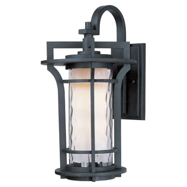 Oakville 9W 1 LED Outdoor Wall Lantern 17.5 Inch Tall by Maxim - 65785WGBO
