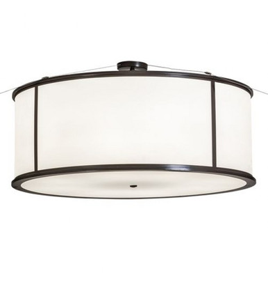 Arcas 8 Light Semi Flush Mount 24 x 48 Inch by Meyda Tiffany - 186956