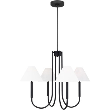 Porteau 5 Light Large Chandelier by Visual Comfort Studio - DJC1024