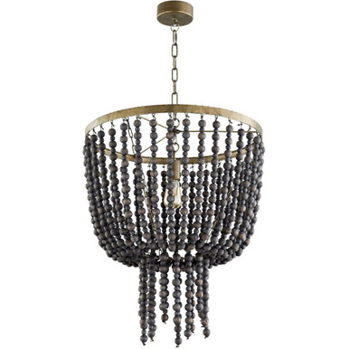 Hammock 1 Light Large Pendant 28.75 Inch Tall by Cyan - 11246