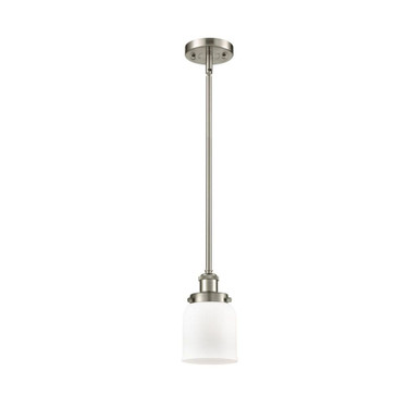 Bell 100W 1 LED Mini Pendant 10 Inch Tall and 5 Inch Wide by Innovations - 916-1S-G5-LED