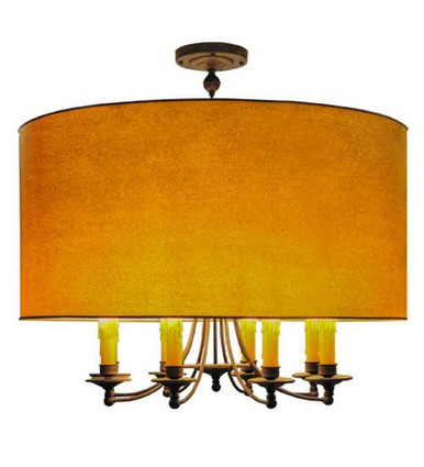 Muirfield Corporate Lobby 8 Light Pendant 36 x 42 Inches by Meyda Tiffany - 141818
