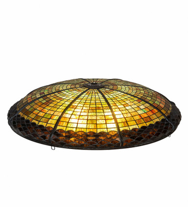 Acorn 36 Inch Pan with Hooks Shade by Meyda Tiffany - 15727