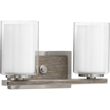 Mast 2 Light Vanity Light by Progress - P300216