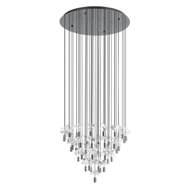 Comareira 76W 43 LED Pendant 6.02 Inch Tall and 30.71 Inch Wide by Eglo - 390493A