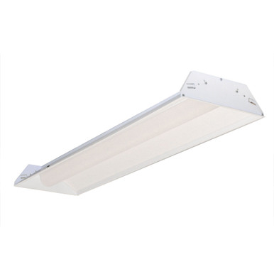 NPTCB Series 33 Watt LED Center Basket Troffer 48 x 12 Inches by Nora - NPTCB-E14/40AW