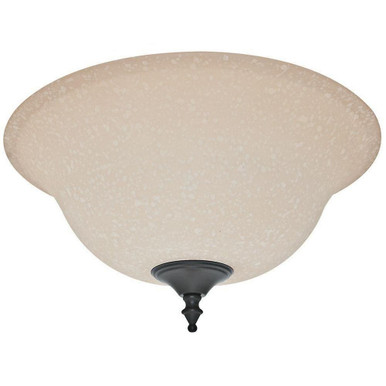 Accessory Glass Bowl Kit 12.8 Inches Wide by 6.3 Inches High by Hunter Fans - 99160GBK