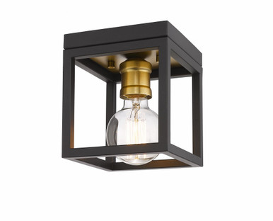 Kube 1 Light 5.75 Inch Wide Flush Mount by Z-Lite - 480F1