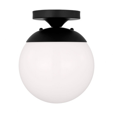 Leo 1 Light 8 Inch Wide Semi Flush Mount by Visual Comfort Studio - 7518-112