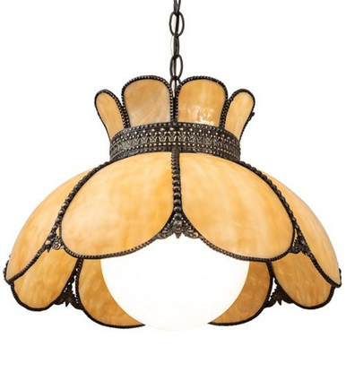 Anabelle 1 Light Pendant 15 Inches Tall and 18 Inches Wide by Meyda Tiffany - 31293