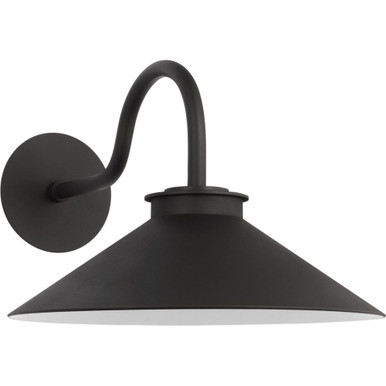 Modern Barn Light 14W 1 LED Large Wall Lantern by Visual Comfort Studio - SLO1021TXB-L1