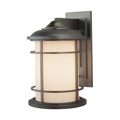 Lighthouse 1 Light Outdoor Wall Lantern by Generation - OL2202BB