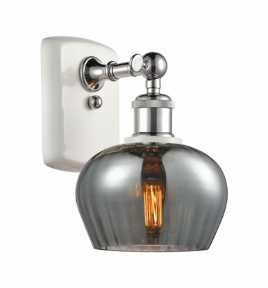 Fenton 1 Light Wall Sconce 8.5 Inch Tall and 6.5 Inch Wide by Innovations - 516-1W-WPC-G93