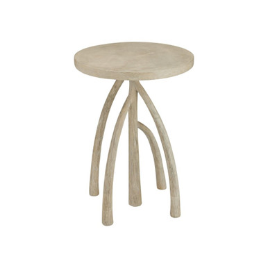 Mangal Outdoor Accent Table 22 Inch Tall and 16 Inch Wide by Currey Company - 2000-0051