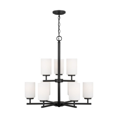 Oslo 9 Light Medium Chandelier by Generation Lighting 31162 - 31162