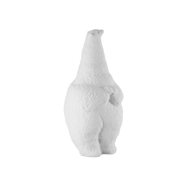 Yarmouth Small Bear Sculpture 17.25 Inch and 8 Inch Wide by Currey Company - 1200-1099