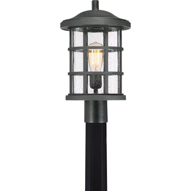 Crusade 150W 1 Light Outdoor Large Post Lantern 17.25 Inches by Quoizel  - CSE9010