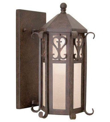 Caprice Lantern 1 Light Wall Sconce 15 x 9 Inches by Meyda Tiffany - 120187