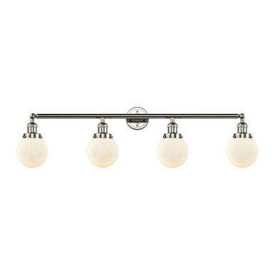 Beacon 100W 4 LED Adjustable Bath Vanity 12.13X42 Inch Wide by Innovations - 215-PN-G201-6-LED