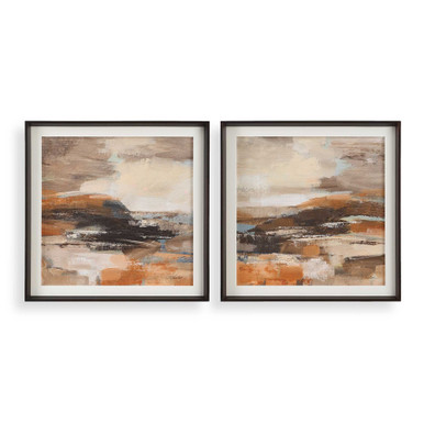 Cinnamon Shore Framed Art (Set of 2) 35.25 Inches Tall by Uttermost - 32382